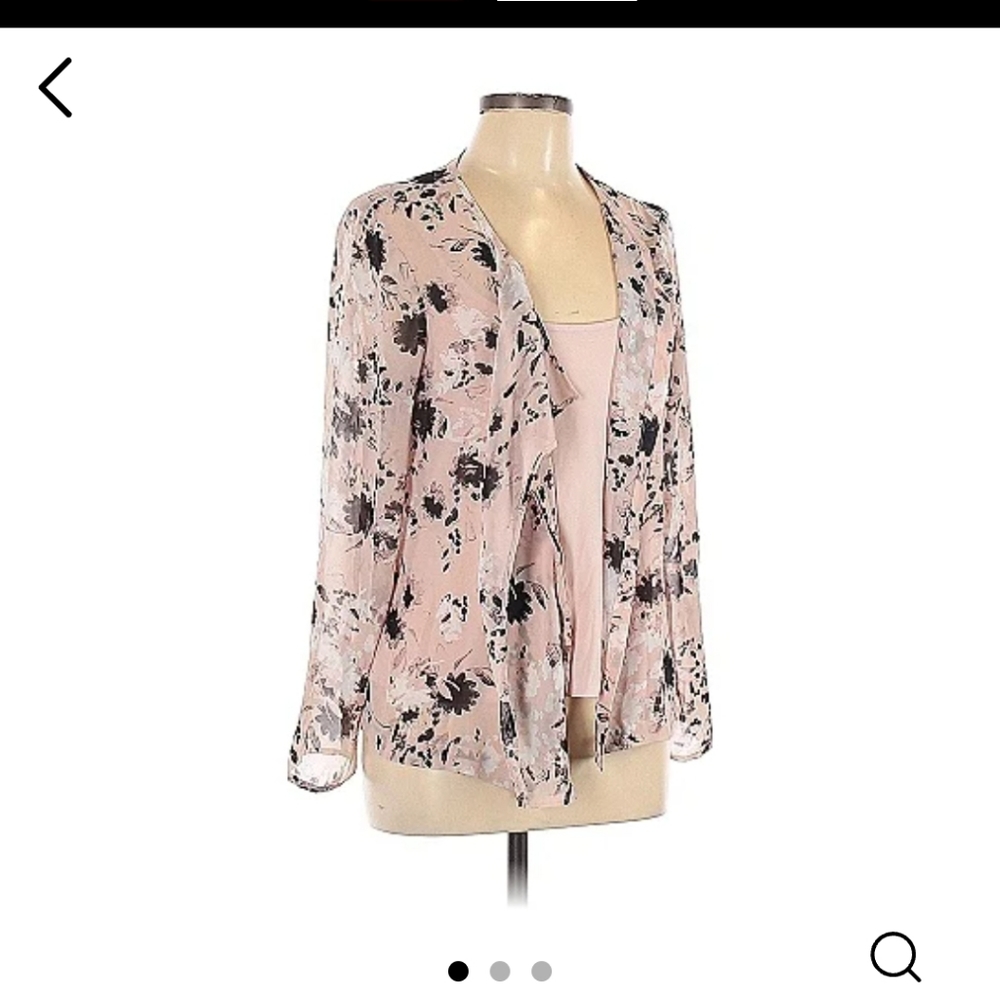 Liz Claiborne Size LG Pink & Black